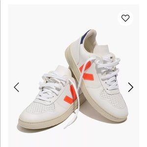 Madewell x Veja V-10 Leather Sneakers